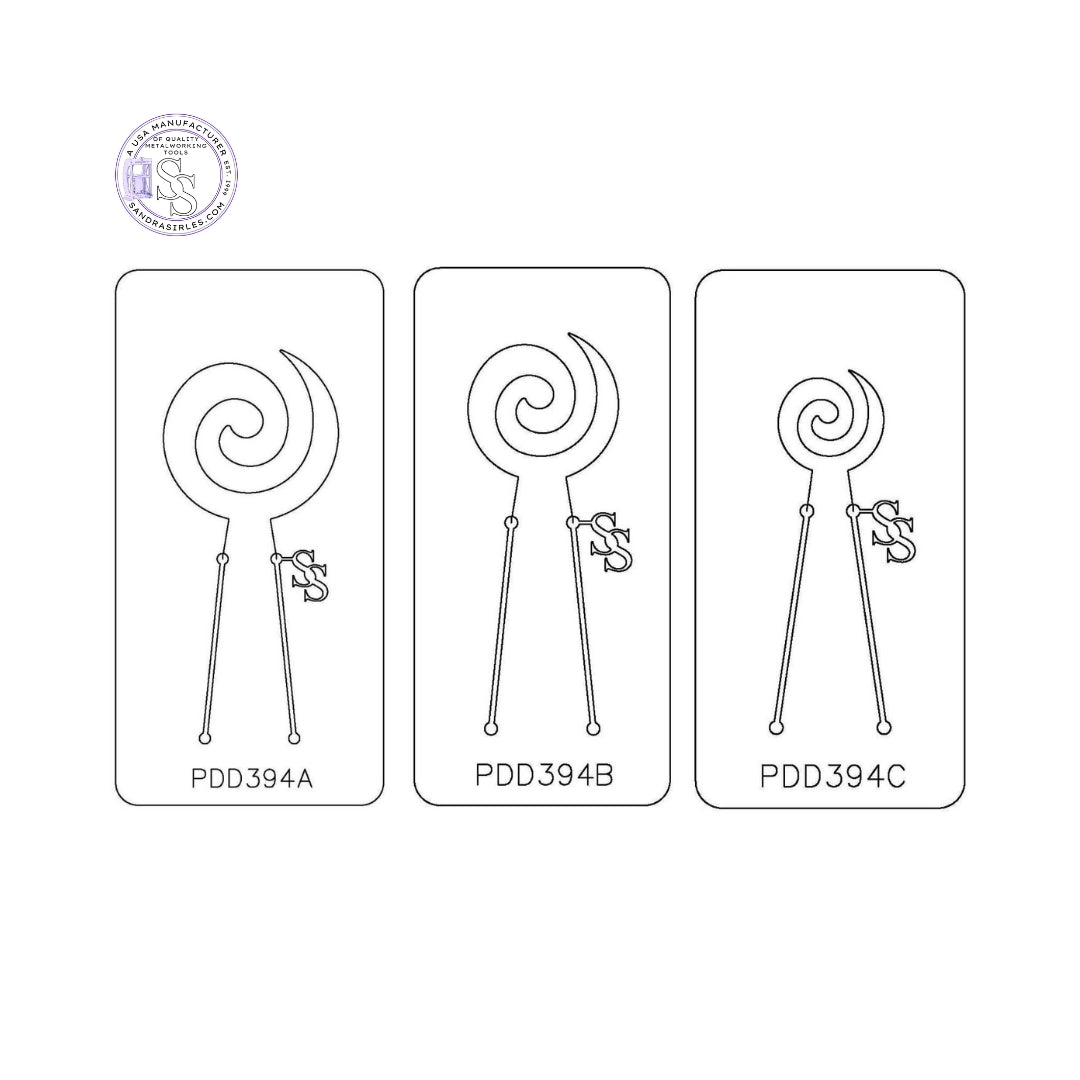 PANCAKE DIE PDD394 DESIGN 94 SWIRL